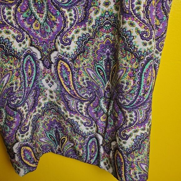 J. Crew Silk Paisley Dress Size 4 - Picture 5 of 11